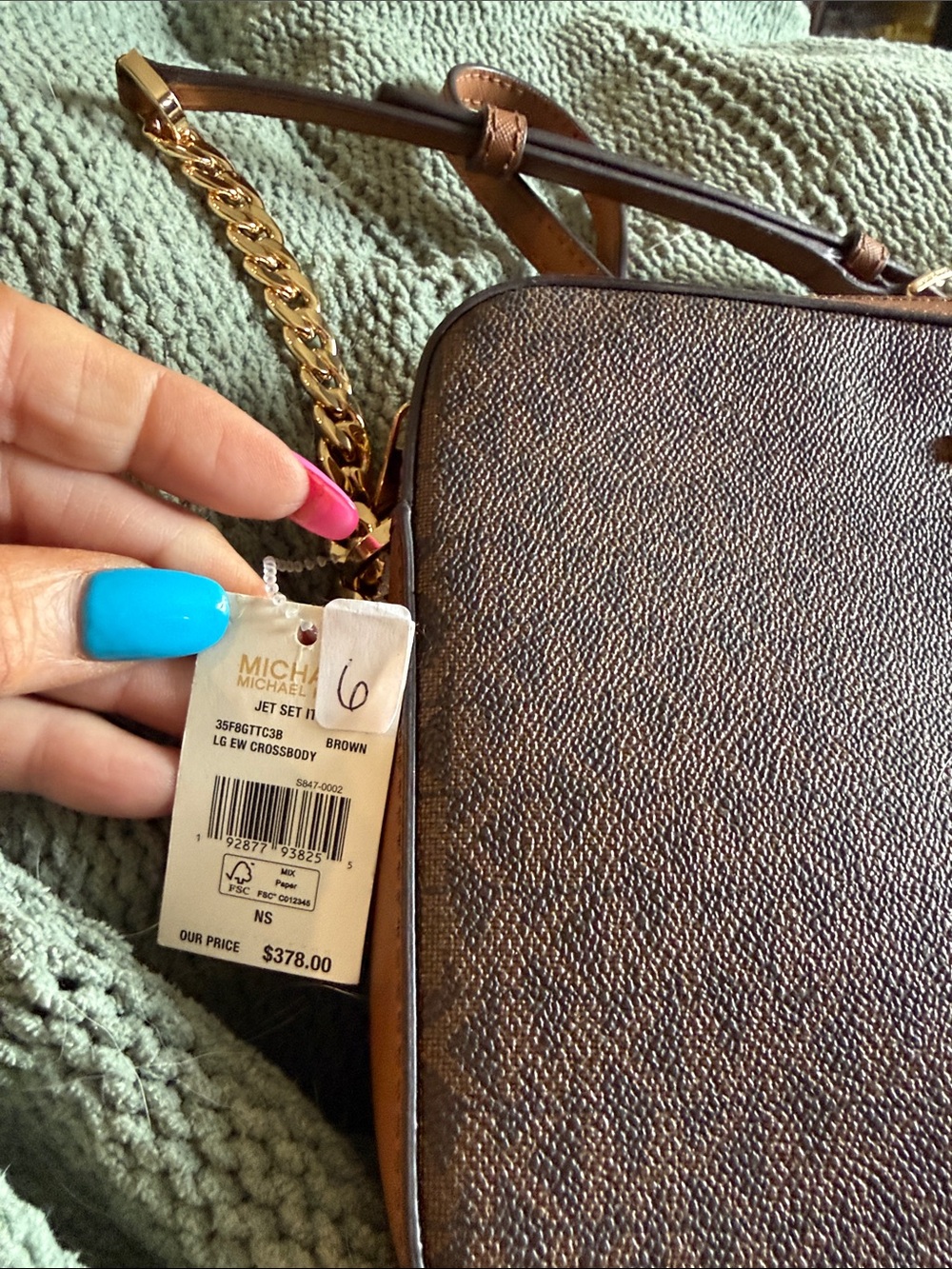 Michael Kors Brown and Tan Crossbody Camera Bag - Picture 2 of 7